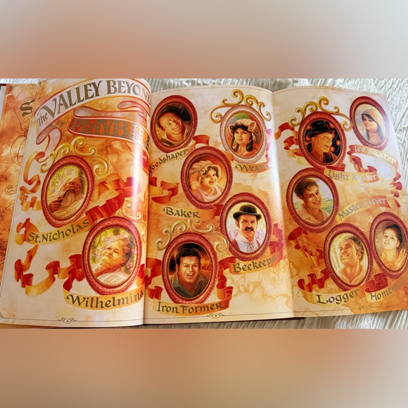 St. Nicholas and the Valley Beyond A Christmas Legend Ellen Kushner LRG HC BOOK - Picture 4 of 4